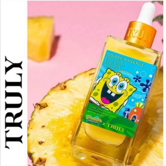 TRULY Other - NEW Truly Beauty SpongeBob Pineapple Body Serum